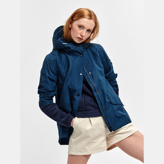 Aigle Waterproof And Windproof Parkas Women Blue ZA-69043